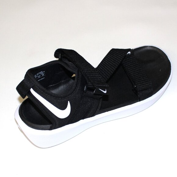NIKE WOMEN'S VISTA BLACK/WHITE SANDAL US6.5/UK3.5/ EU36.5 - Picture 2 of 7